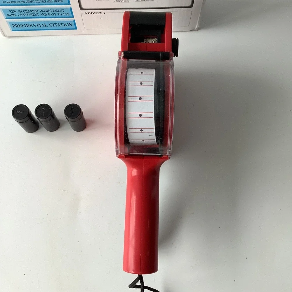 MX-5500 Price Tag Gun Label Marker -Handheld Stamping Machine w/Labels